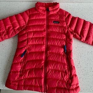 Patagonia Kids Down Sweater Jacket - Pink - Medium 10